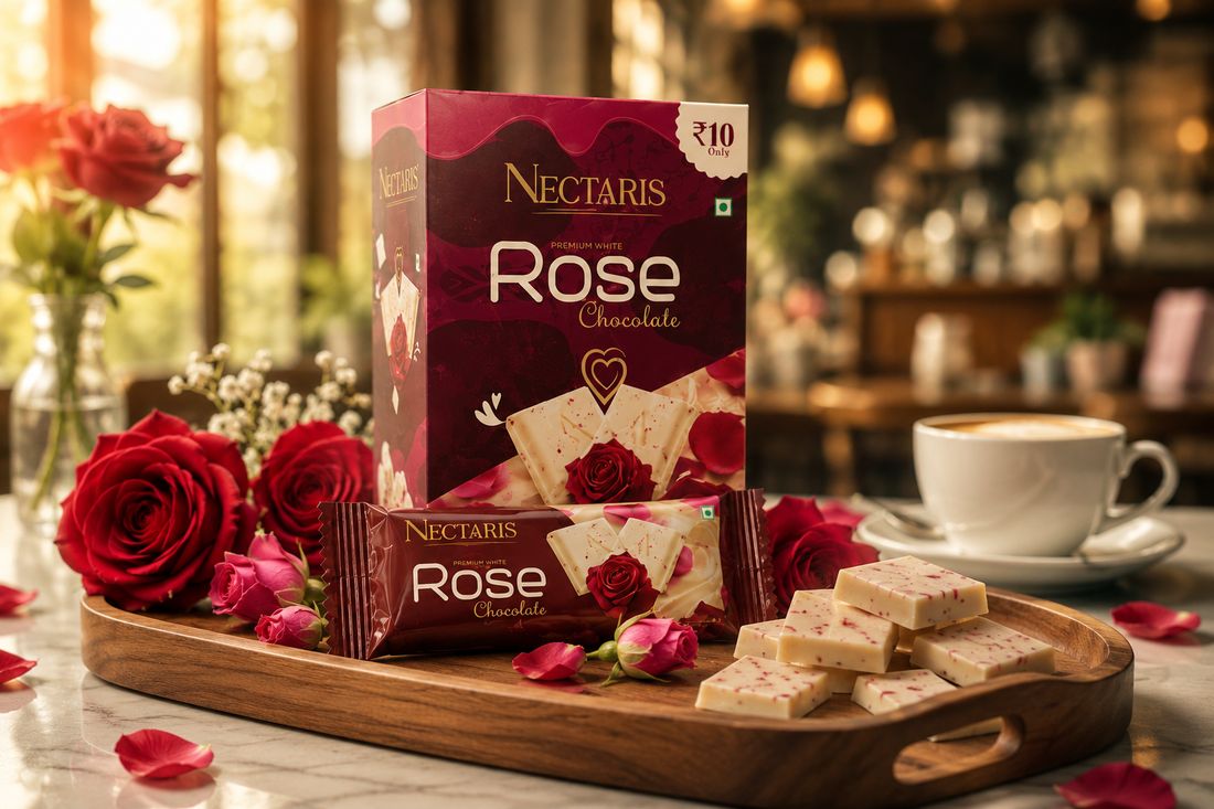 Nectaris Rose white chocolate